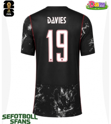 Kanada Alphonso Davies #19 Bortatröja Kvinnor VM 2026 Kortärmad